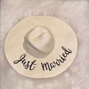 “Just Married” Hat